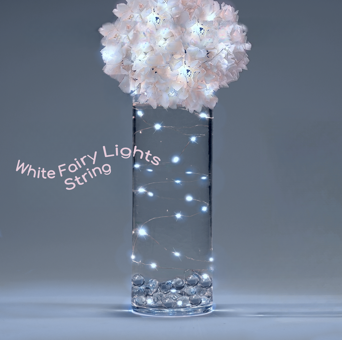 Guirnalda de luces LED de hadas - Elección de blanco cálido o blanco - Guirnalda - Impermeable