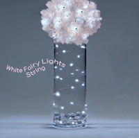 Guirnalda de luces LED de hadas - Elección de blanco cálido o blanco - Guirnalda - Impermeable