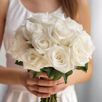7 Floating Spring Rose Bush – Weiß/Off White – Vasendekoration